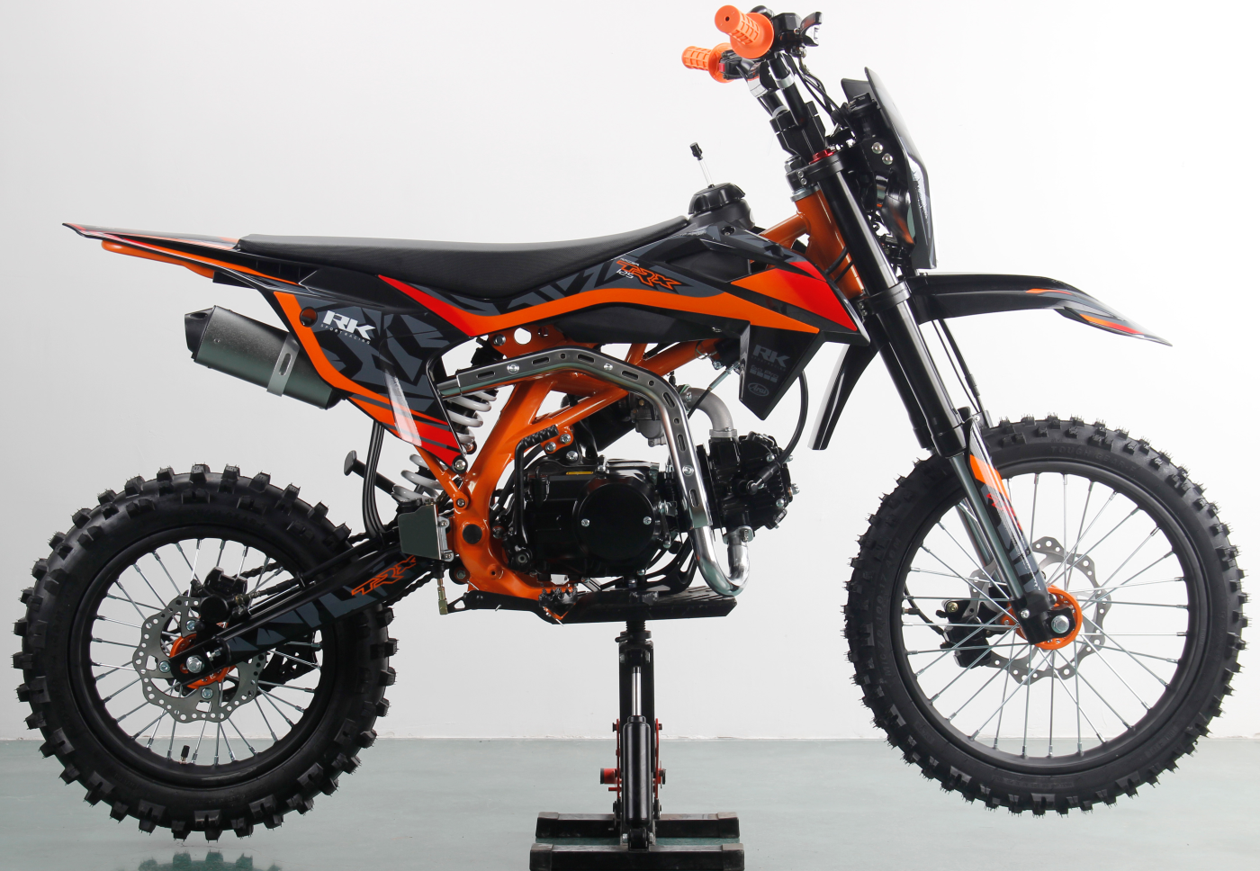 Мотоцикл Racer TRX125 Pitbike оранжевый