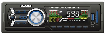 Автомагнитола Digma DCR-360B