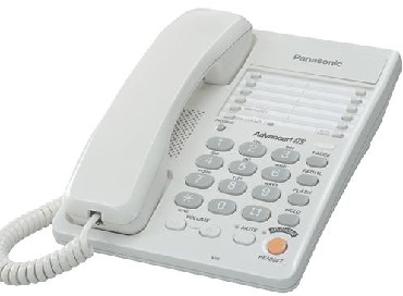 Телефон проводной Panasonic KX-TS2363RUW