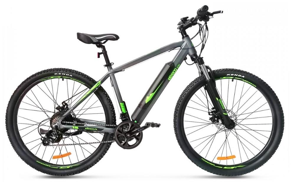 Велогибрид Eltreco Ultra LITE Серо-зеленый (023317-2505)