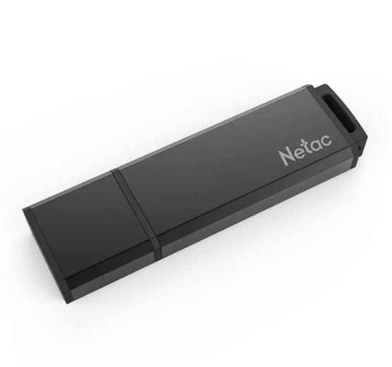USB накопитель 64Gb USB3.0 Netac U351 Black Metal
