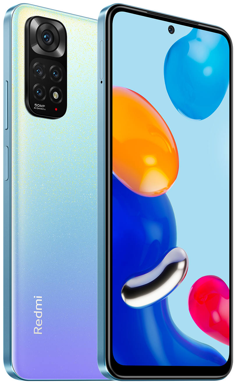 Смартфон Xiaomi Redmi Note 11 128Gb Star Blue