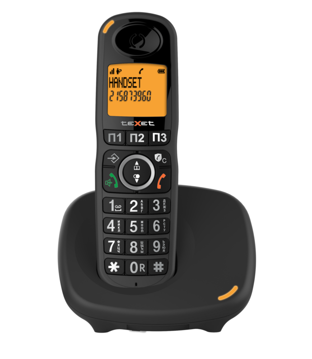 Радиотелефон teXet TX-D8905A черный