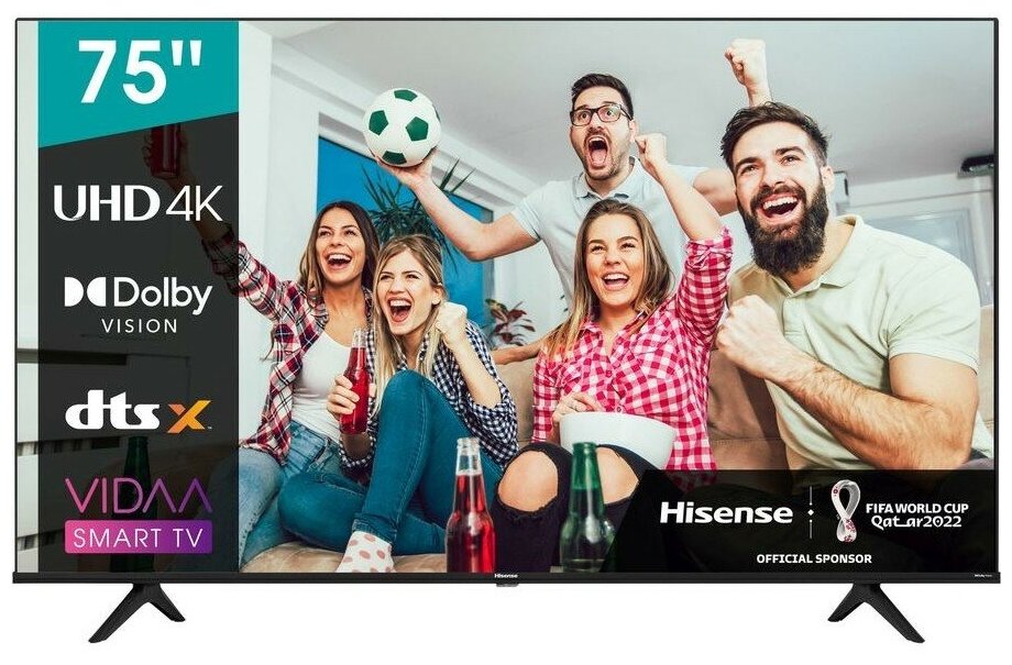 ЖК-телевизор Hisense 75A6BG  (ИМП)