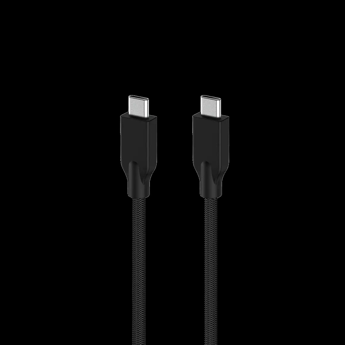 USB кабель Genius ACC-C2CC-3A USB3.0 Type-C - Type-C PD 3.0 60Вт (1.5м) Черный