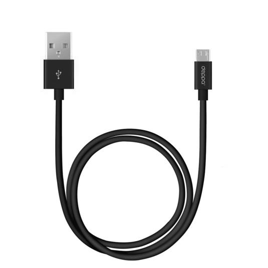 USB кабель Deppa USB - Micro USB Black (3м) 72229