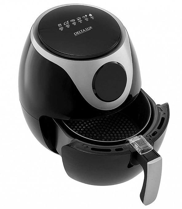 Аэрофритюрница Delta lux DE-6103 черный