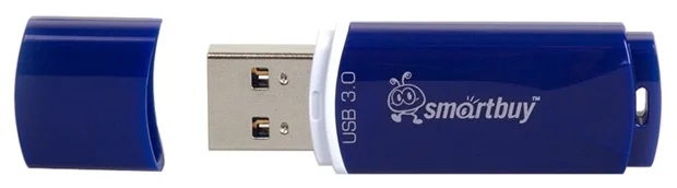 Карта флеш-памяти Smart Buy 16GB USB 3.0 Crown Blue
