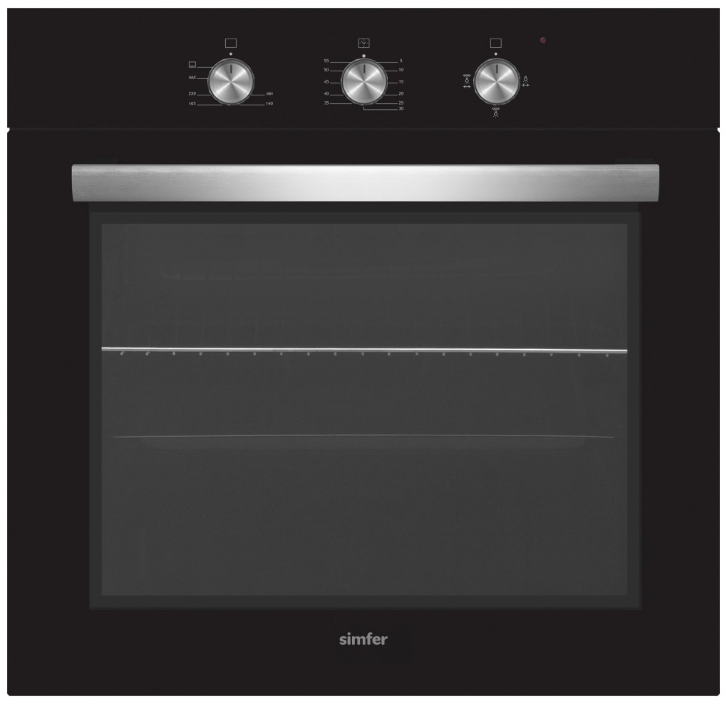 Газовый духовой шкаф Simfer B6GB12016