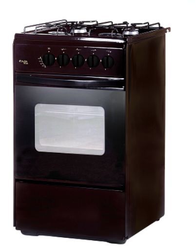 Плита газовая Лада nova RG 24042 B коричневый
