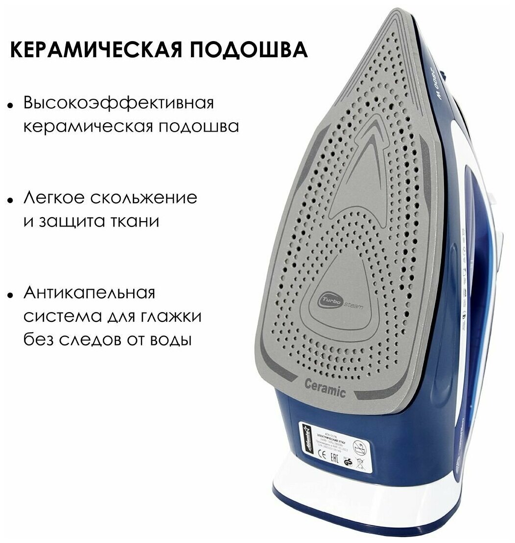 Утюг Atlanta ATH-5578 Blue