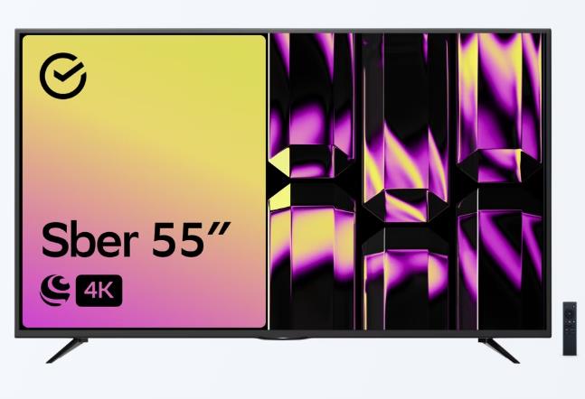 ЖК-телевизор SBER SDX-55U4127B