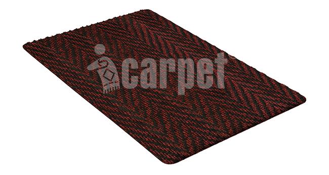 Коврик придверный влаговпит. Shahintex Premium icarpet 40х60 01 рубин 812035