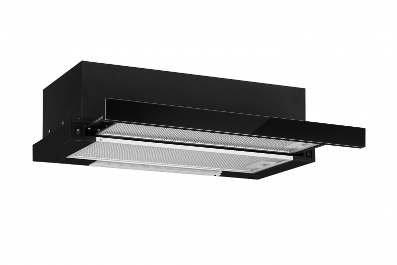 Вытяжка Amari Slide 2М 50 Black/glass