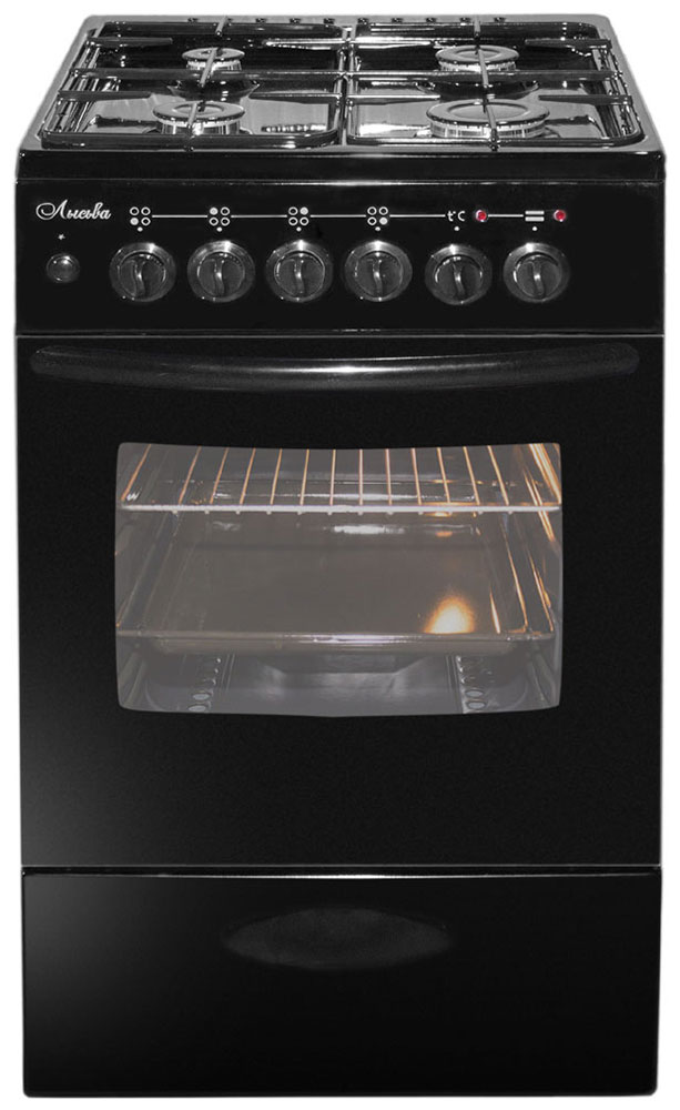 Плита комбинированная Лысьва ЭГ 401 МС-2у черный