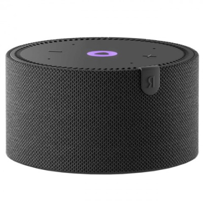 Умная колонка Yandex Станция Мини Плюс без часов Black