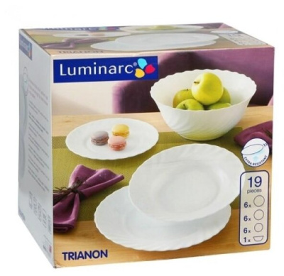 Столовый сервиз Luminarc Trianon 00144 19пр.