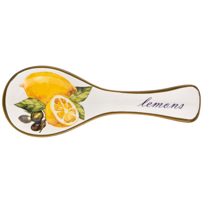 Подставка под ложку Agness Лимон 25 см 358-1575