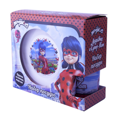 Набор для завтрака ND Play Stor "Леди Баг и Супер Кот" Бабочки 284 628