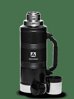 Термос Арктика 106-1250P Черный