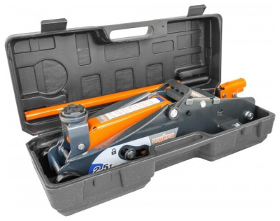 Домкрат подкатной гидравлический Ombra OHT225C (2.5 т)  в кейсе