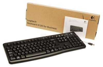 Клавиатура Logitech K120 for Business Black USB