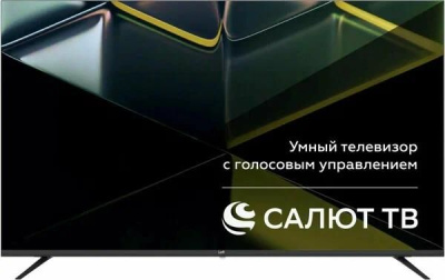 Телевизор LEFF 43U680T черный