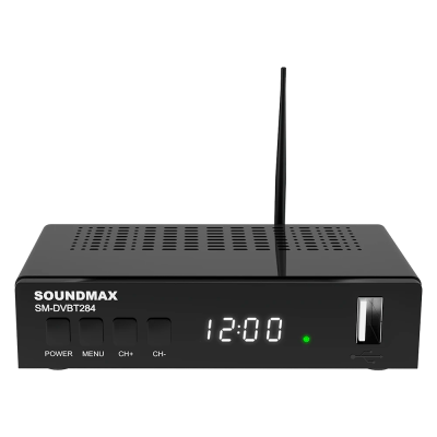 Ресивер Soundmax SM-DVBT284 Черный