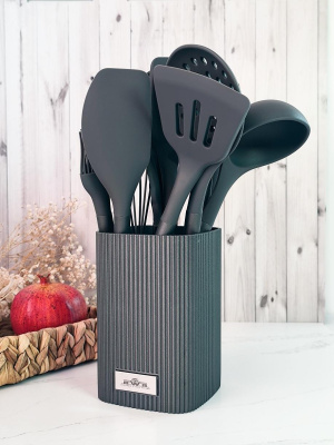 Набор кухонный Jewel 12 пр. черный ПС0008-16