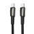 USB кабель Deppa Type-C - Type-C Black 140Вт (1.5м) 72527