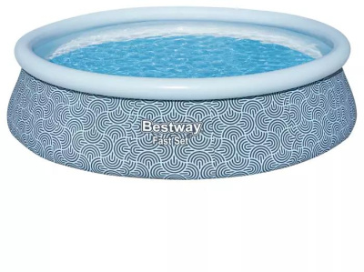 Бассейн надувной Bestway 57372 FAST SET 457*107 см