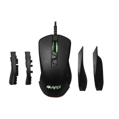 Мышь Hiper Quantum Q-M2 (USB) Black