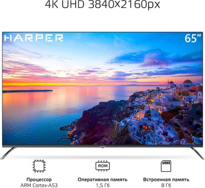 ЖК-телевизор, QLED Harper 65Q851TS