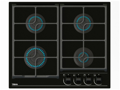 Газовая варочная поверхность Teka GBC 64100 KBN Black