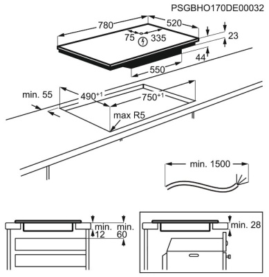 Индукционная варочная поверхность Electrolux EIS8648