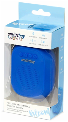 Портативная акустика SmartBuy SBS-150 BLOOM синий