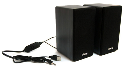 Компьютерная акустика 2.0 Dialog AST-20UP Black