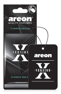 Ароматизатор для а/м Areon X-VERSION Summer Dreams/Летняя мечта (Саммер дрим)