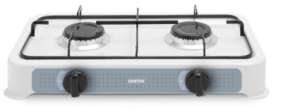 Настольная газовая плита CENTEK CT-1524 белая
