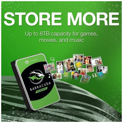Жесткий диск Seagate BarraCuda Original SATA-3 7200rpm 256Mb (ST2000DM008)