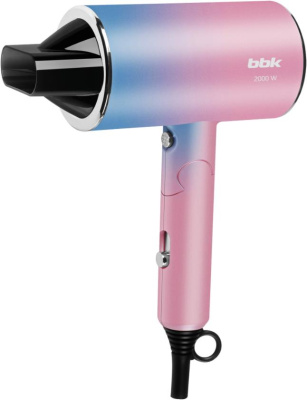 Фен BBK BHD3000 Розовый/голубой