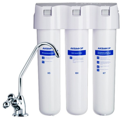 Фильтр для воды Аквафор Кристалл-А для жесткой воды