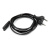Кабель питания Buro IEC C7 (2-pin) Евровилка 3м (BU-PCAB-3-2PIN)