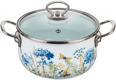Кастрюля Regent Гортензия 1,5 л/16 см 87-110