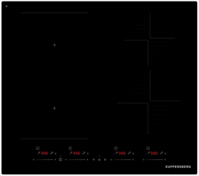Индукционная варочная поверхность Kuppersberg ICI 616