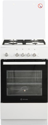 Плита газовая De Luxe 5040.32г (кр.) чр