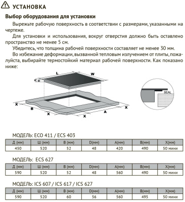 Индукционная варочная поверхность Kuppersberg ICS 627