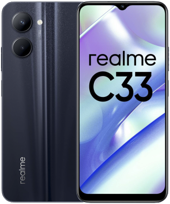 Смартфон Realme C33 4+64Gb Black