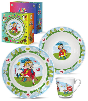 Набор посуды детский Вовка в тридевятом царстве КРС-2387
