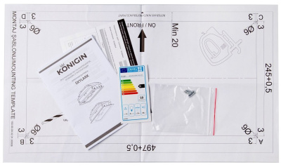 Вытяжка Konigin Skylark Inox 60